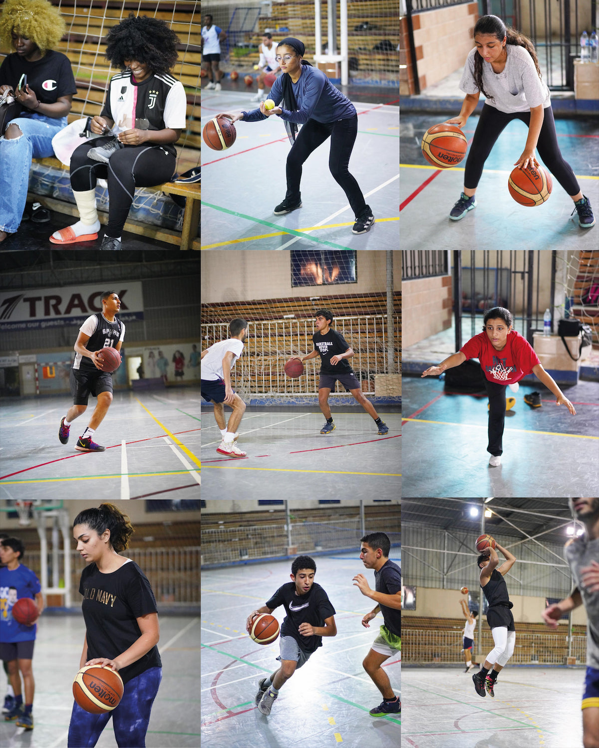 The athletes